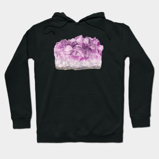 Amethyst Watercolour Painting Hoodie